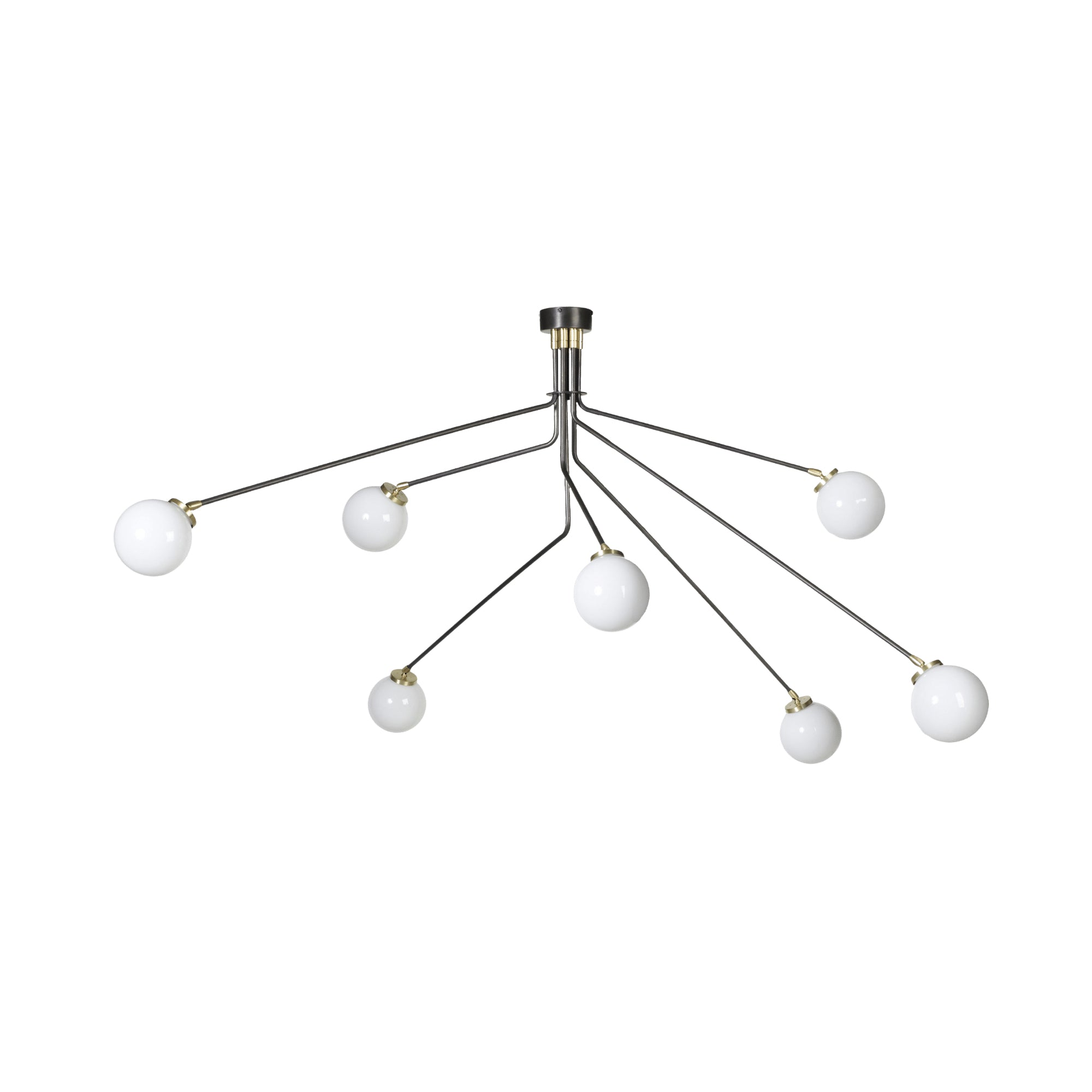 Vatnuvyo Deckenleuchte aus Messingglas-Letslighting
