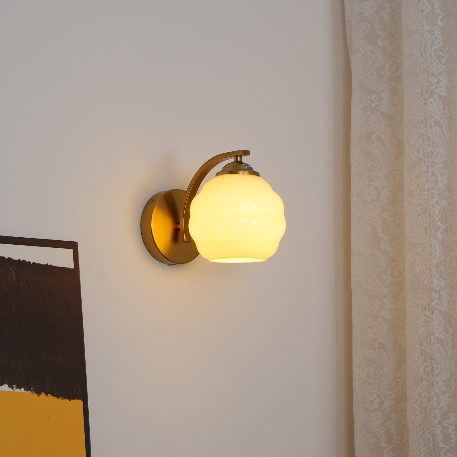Nino Vintage-Laternen-Wandleuchte