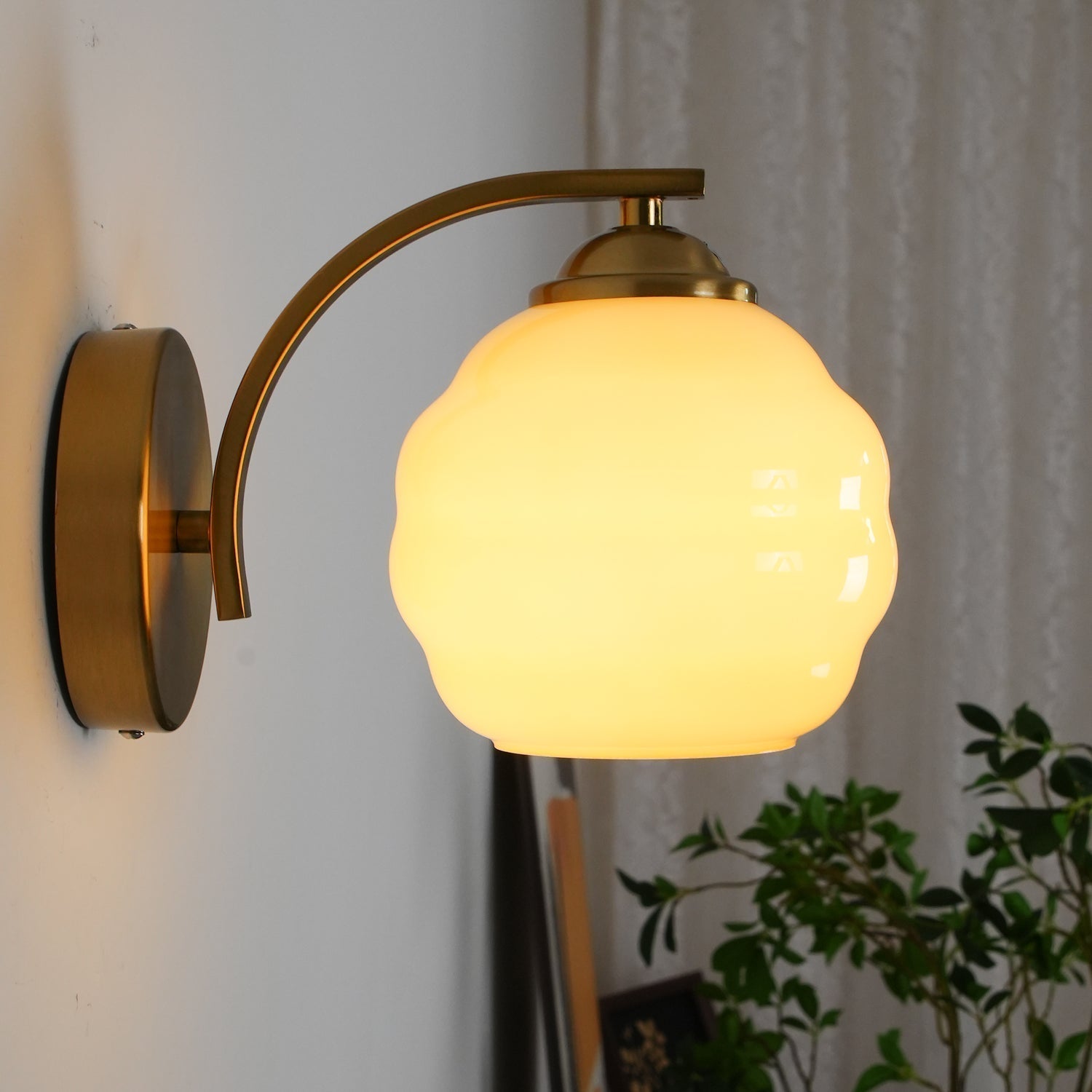 Nino Vintage-Laternen-Wandleuchte