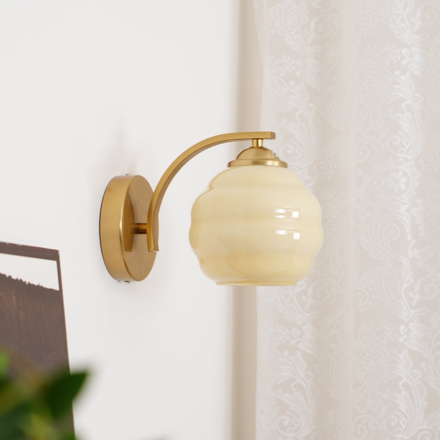 Nino Vintage-Laternen-Wandleuchte