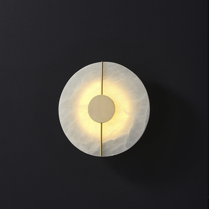 Waegnuvyo Modern Minimalist Alabaster Wall Lamp - Letslighting