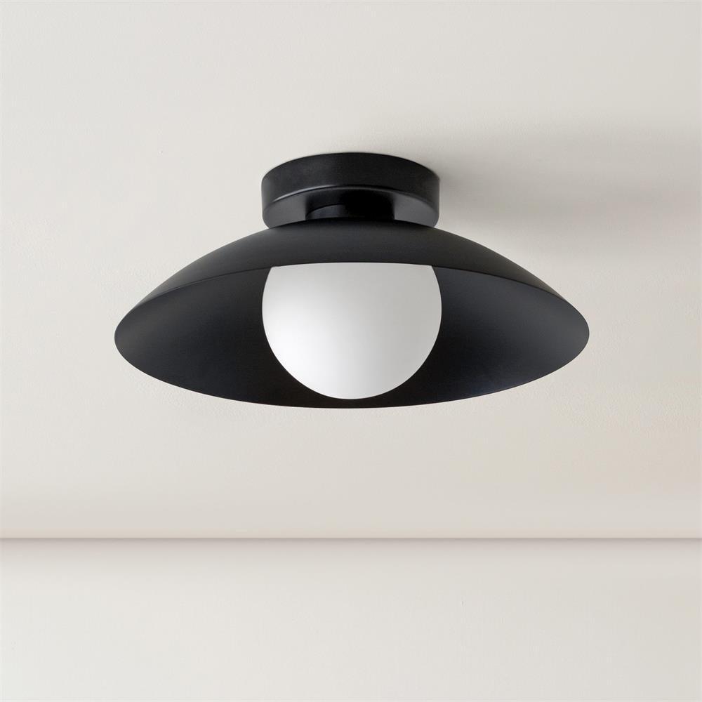 Xavier Minimalistische Deckenleuchte aus Metall und Glas-Letslighting
