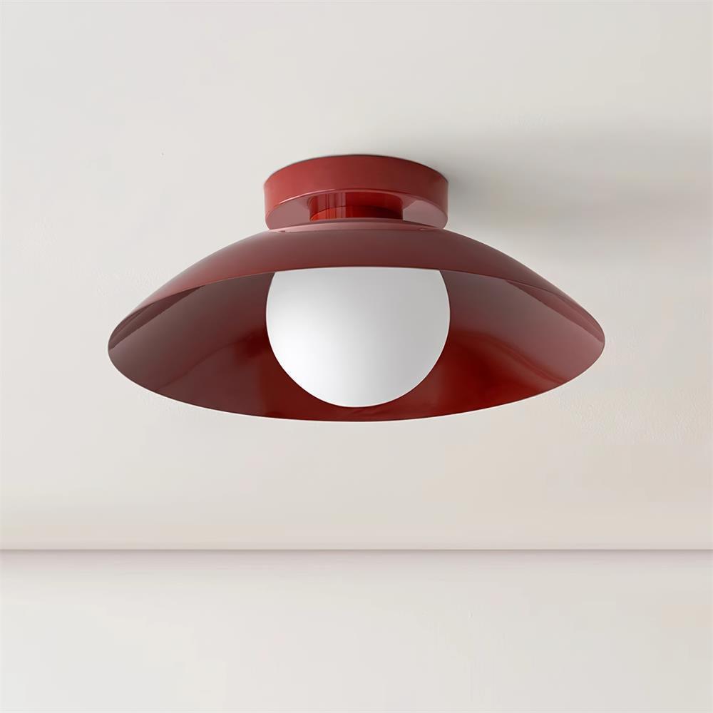 Xavier Minimalistische Deckenleuchte aus Metall und Glas-Letslighting