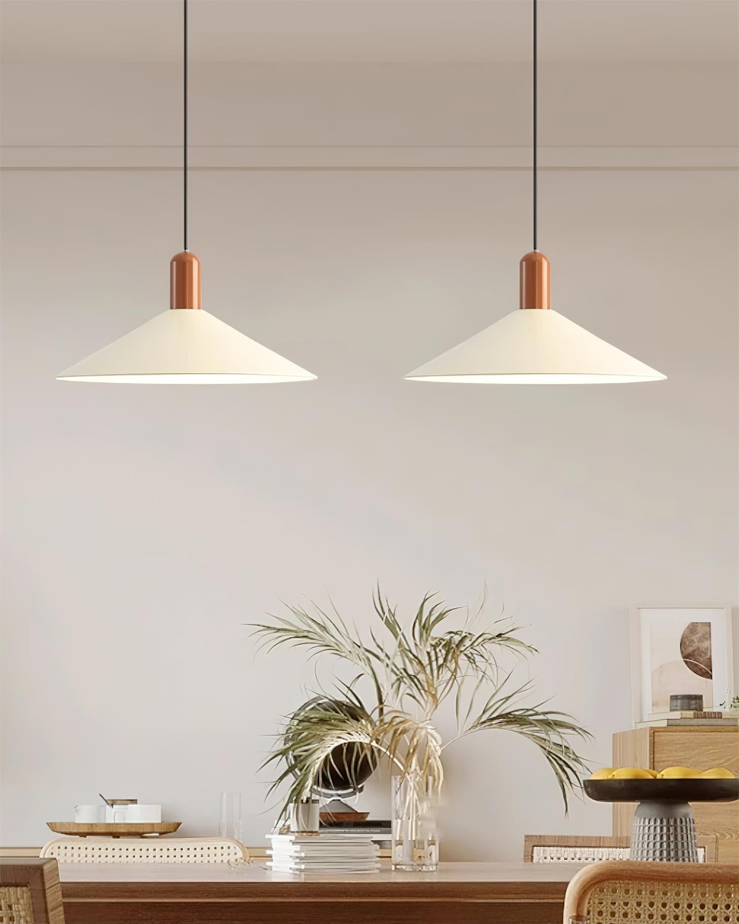Pendelleuchte LED Minimalistisch Kegel Metall Hängend-Letslighting