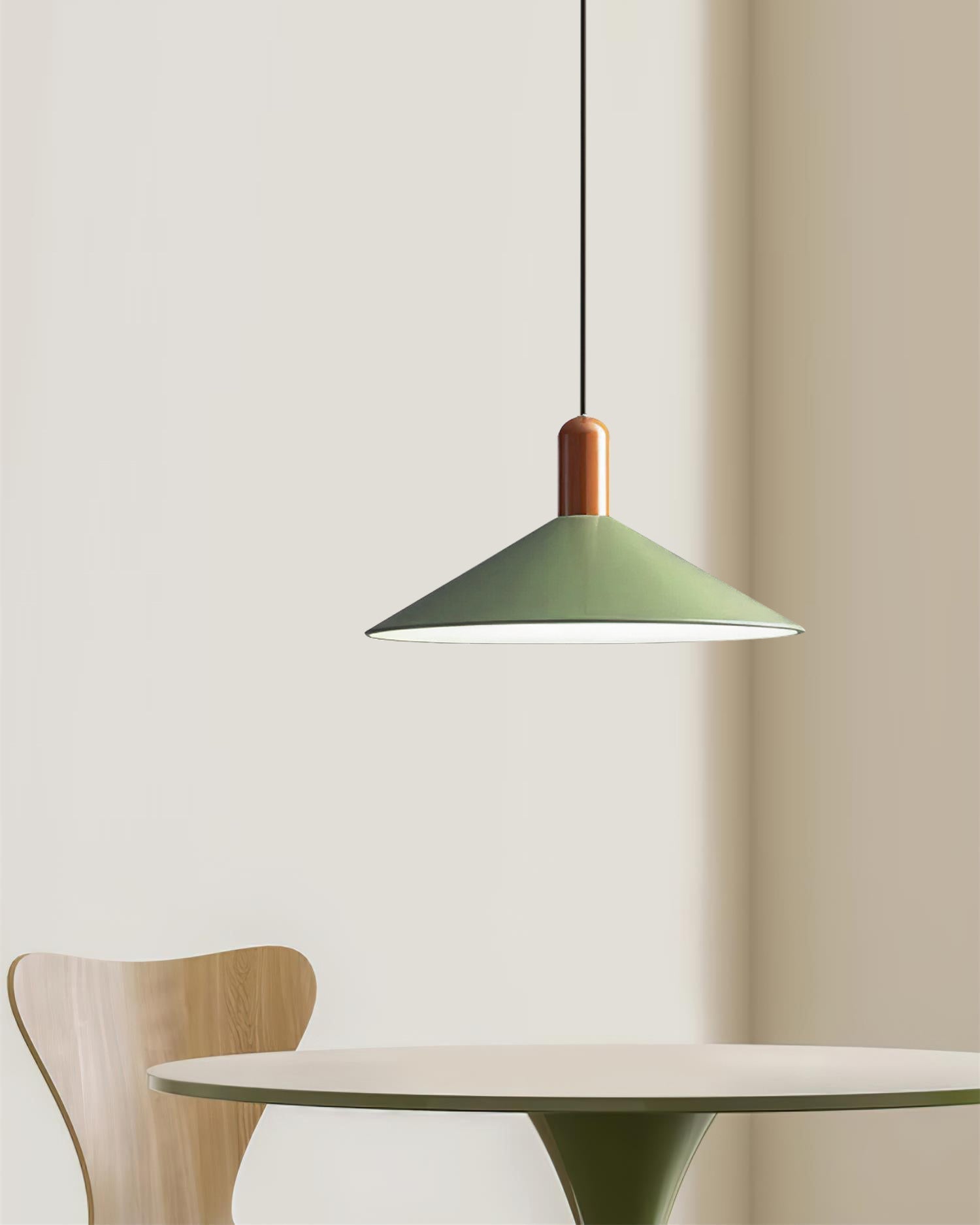 Pendelleuchte LED Minimalistisch Kegel Metall Hängend-Letslighting