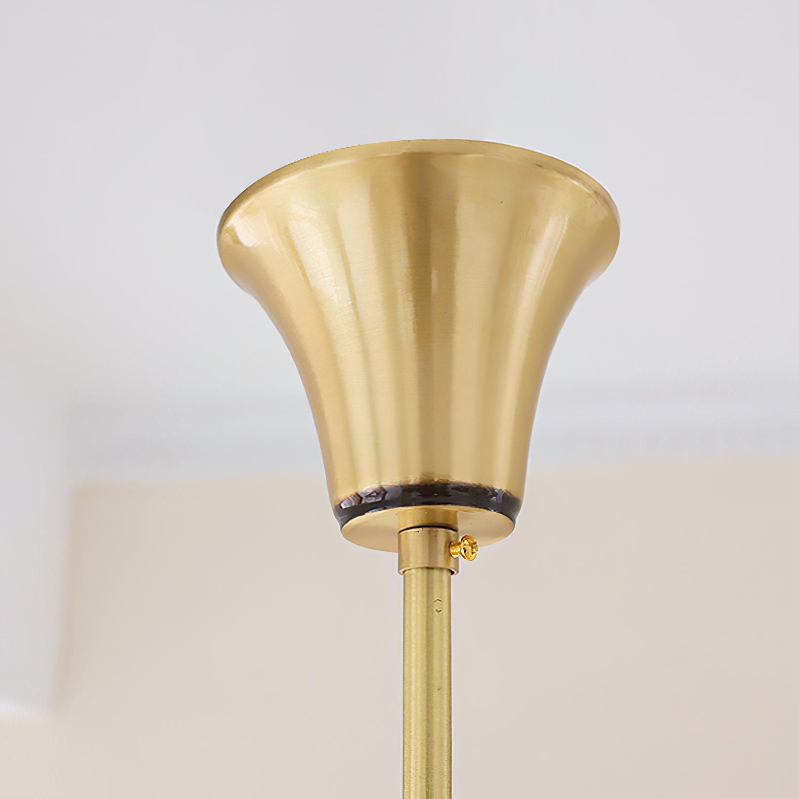 Lustra Kronleuchter Ausgestellt Schirm Vintage-Letslighting