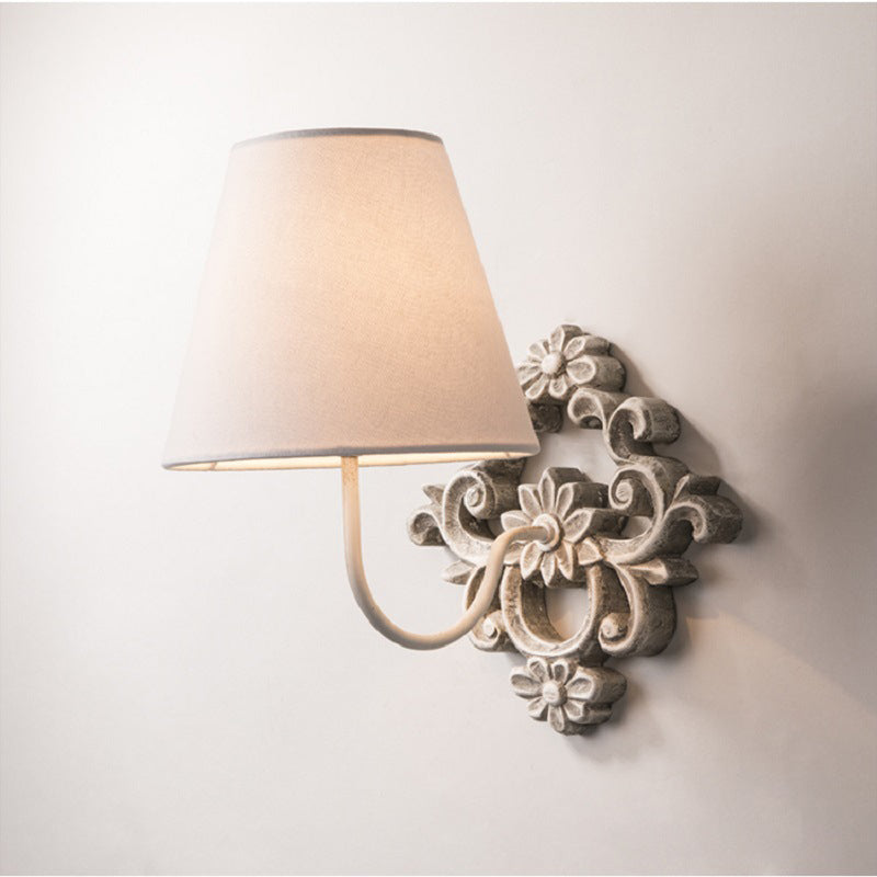 Alvuvys Modern Elegance Stoff Wandleuchte-Letslighting