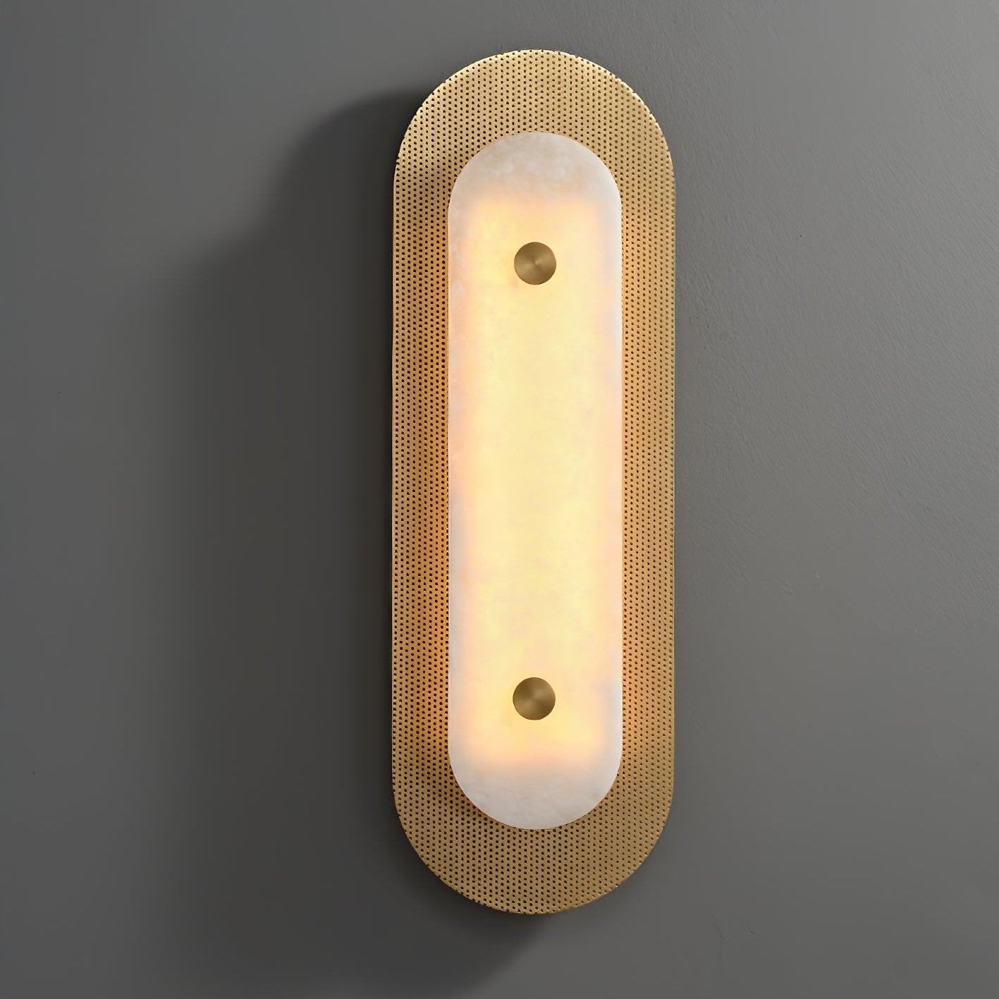 Celaeeth Oval Alabaster Wall Light - Neutralighting
