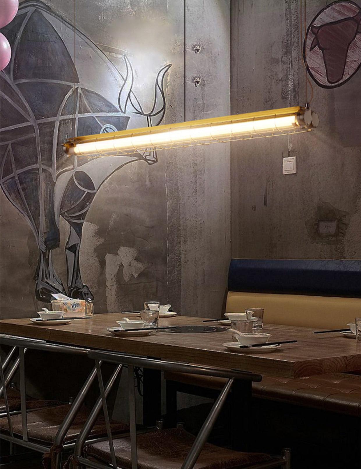 Arsorisra Industrielle lineare Pendelleuchte-Letslighting