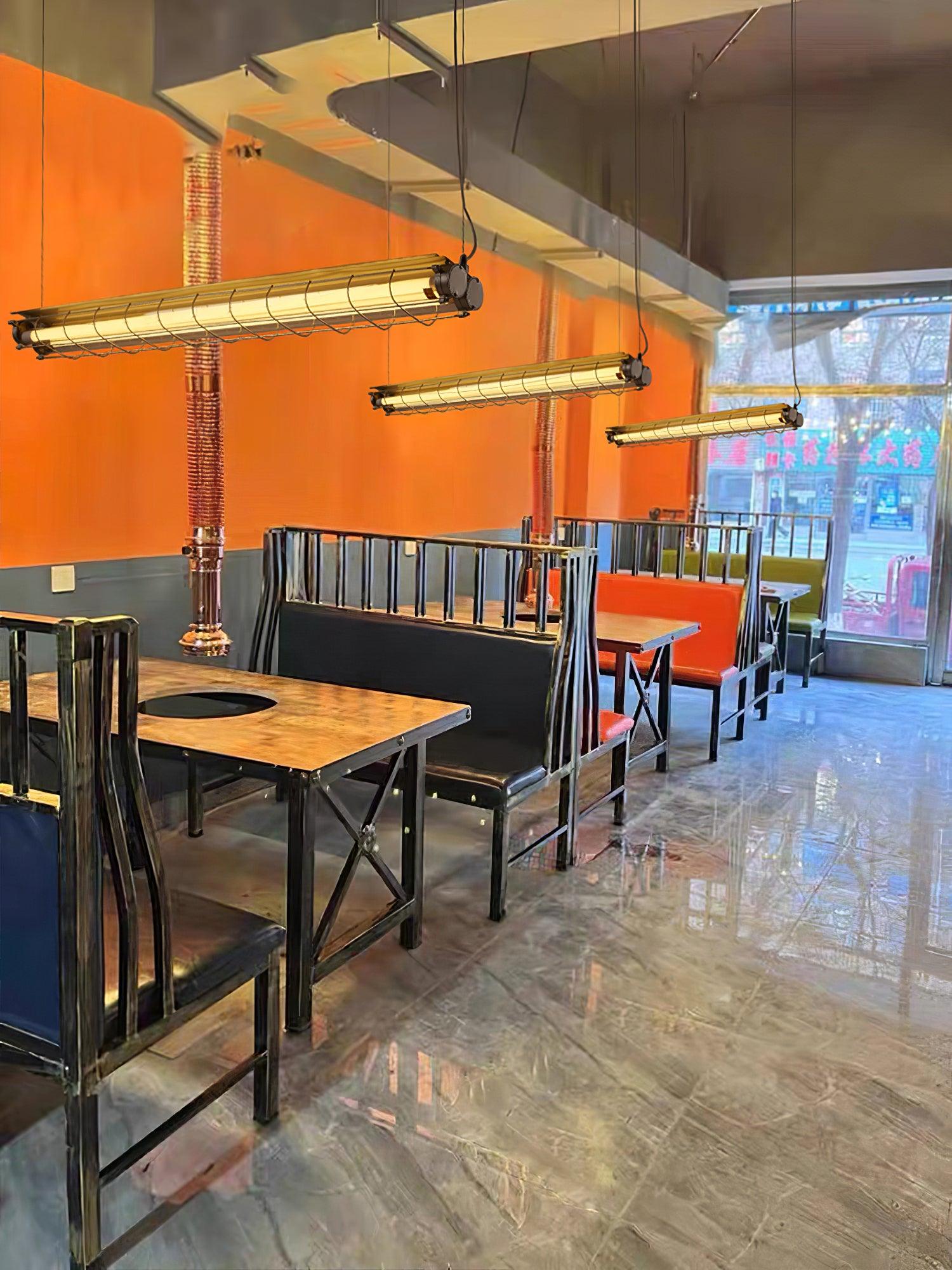 Arsorisra Industrielle lineare Pendelleuchte-Letslighting