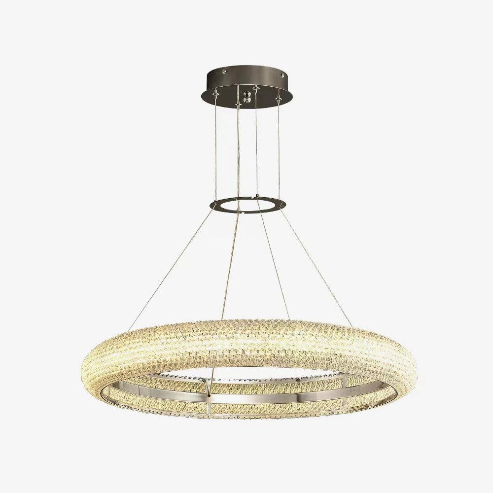 Vazorora Modern Minimalistisch Ring Kristall Kronleuchter-Letslighting