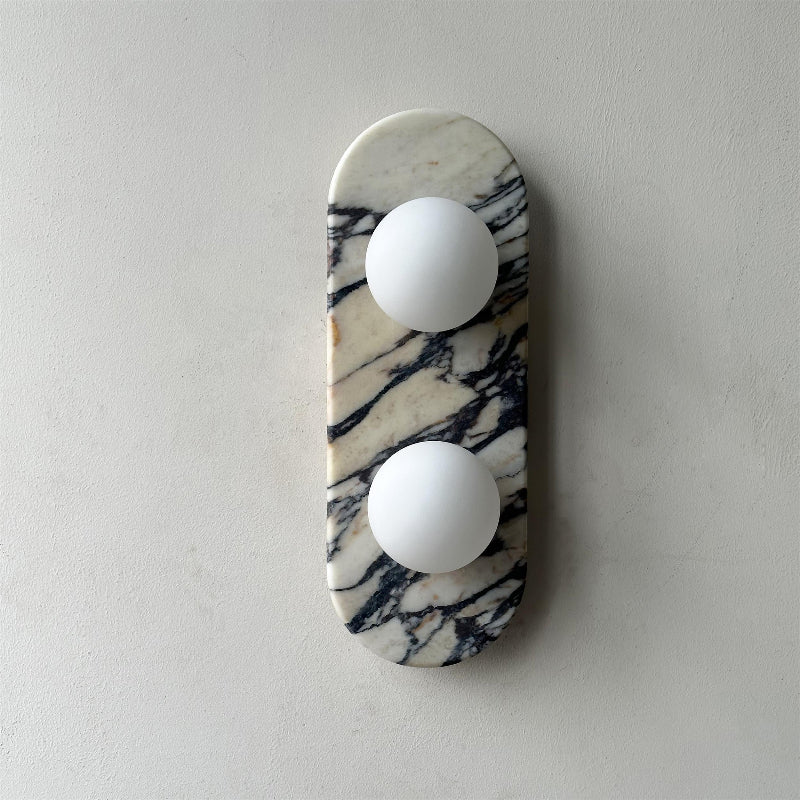 Alvuvyo Elegance Modern Marble Wall Lamp - Letslighting