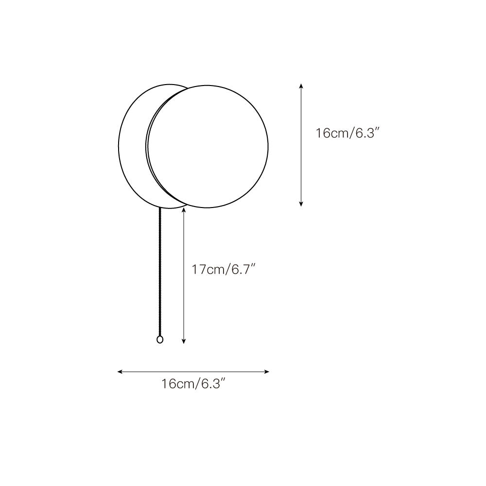 Blikuvys Modern Minimalist Travertine Glass Wall Lamp - Letslighting