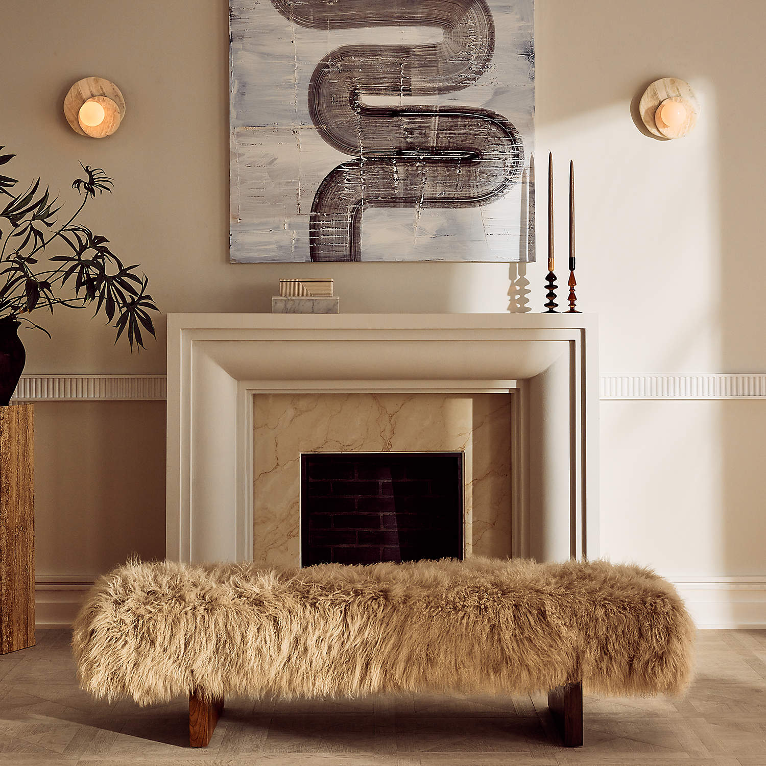 Alorarae Organic Alabaster Wall Light - Neutralighting