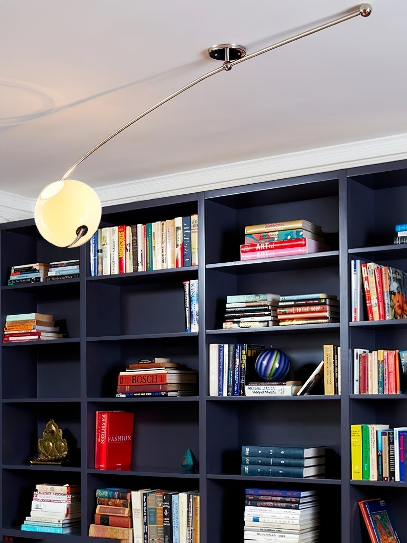 Elsoris Minimalistische Deckenleuchte aus Gebogenem Glas-Letslighting