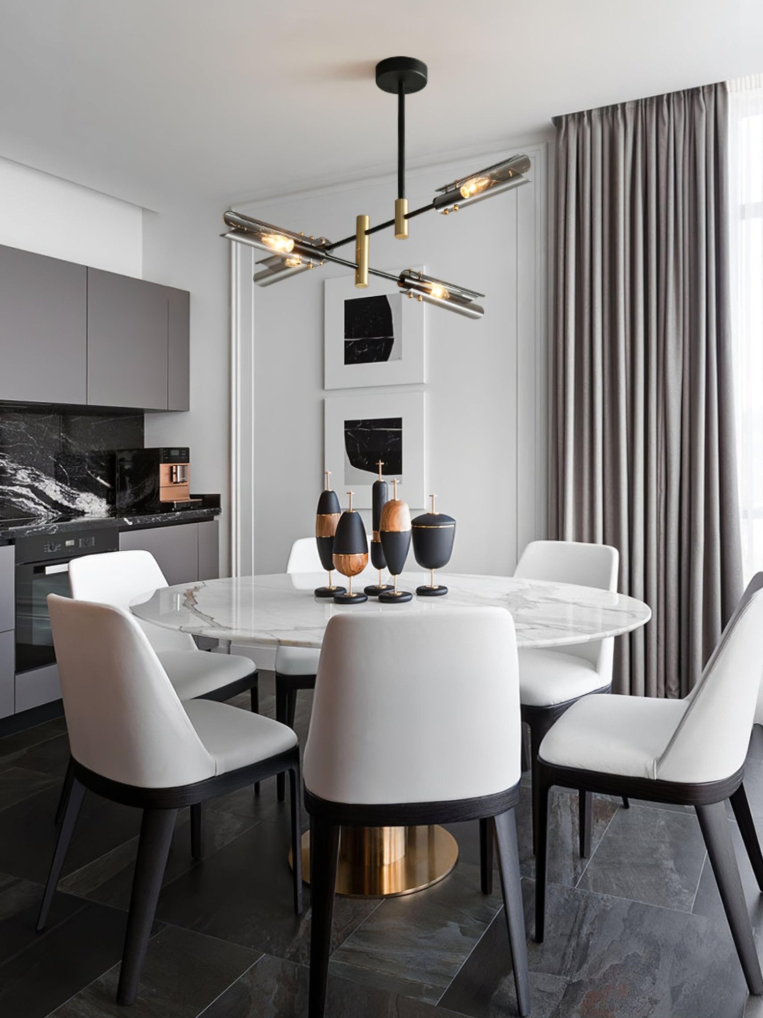 Lustra Kronleuchter Doppel 6-Licht Modern-Letslighting