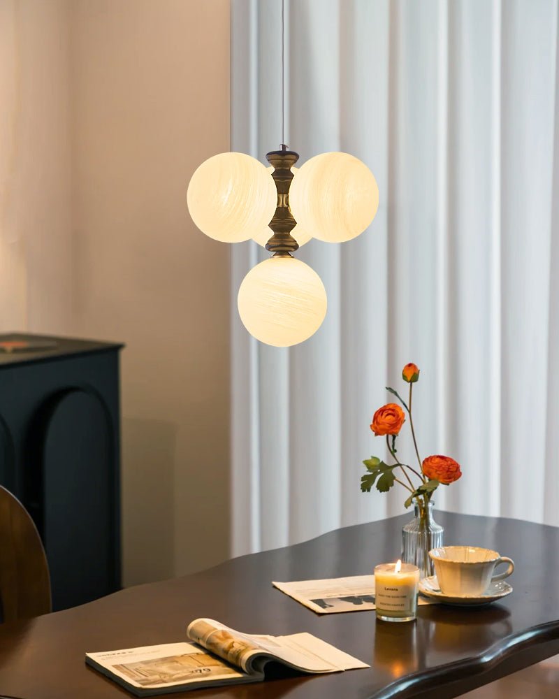 Cucarara Traditioneller Nordischer Bogen-Holzleuchter-Letslighting