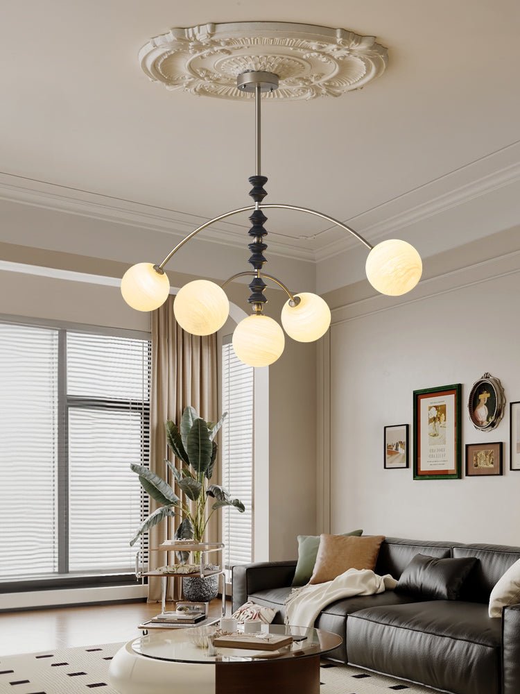 Cucarara Traditioneller Nordischer Bogen-Holzleuchter-Letslighting