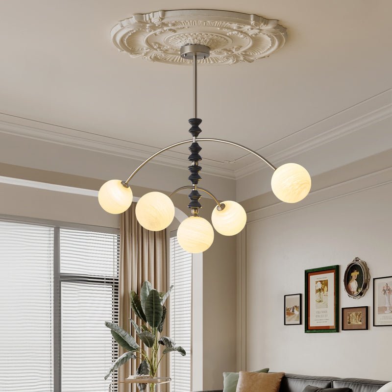 Cucarara Traditioneller Nordischer Bogen-Holzleuchter-Letslighting