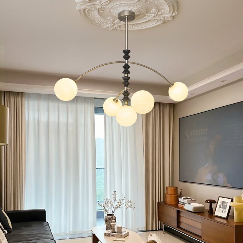 Cucarara Traditioneller Nordischer Bogen-Holzleuchter-Letslighting