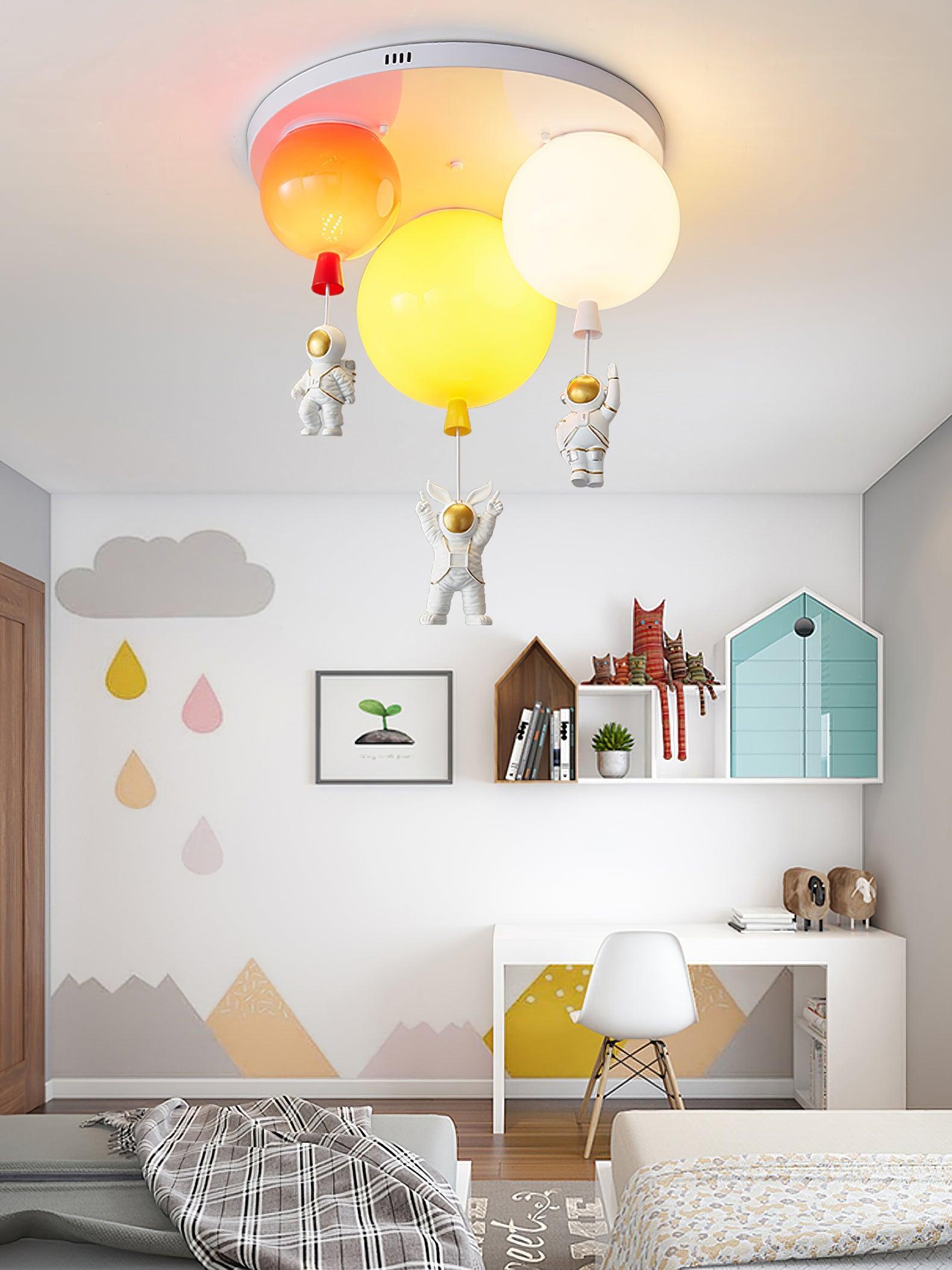Lustra Deckenleuchte Astronaut Glossy Balloon-Letslighting