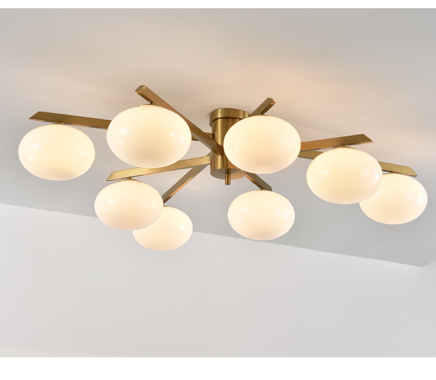 Nova Moderne Deckenleuchte aus Glas-Letslighting
