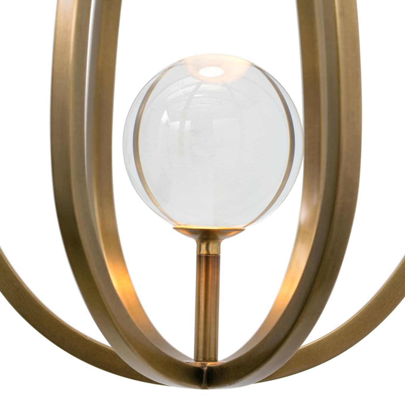 Gloruvys Wandleuchte aus Messing und Kristall-Letslighting