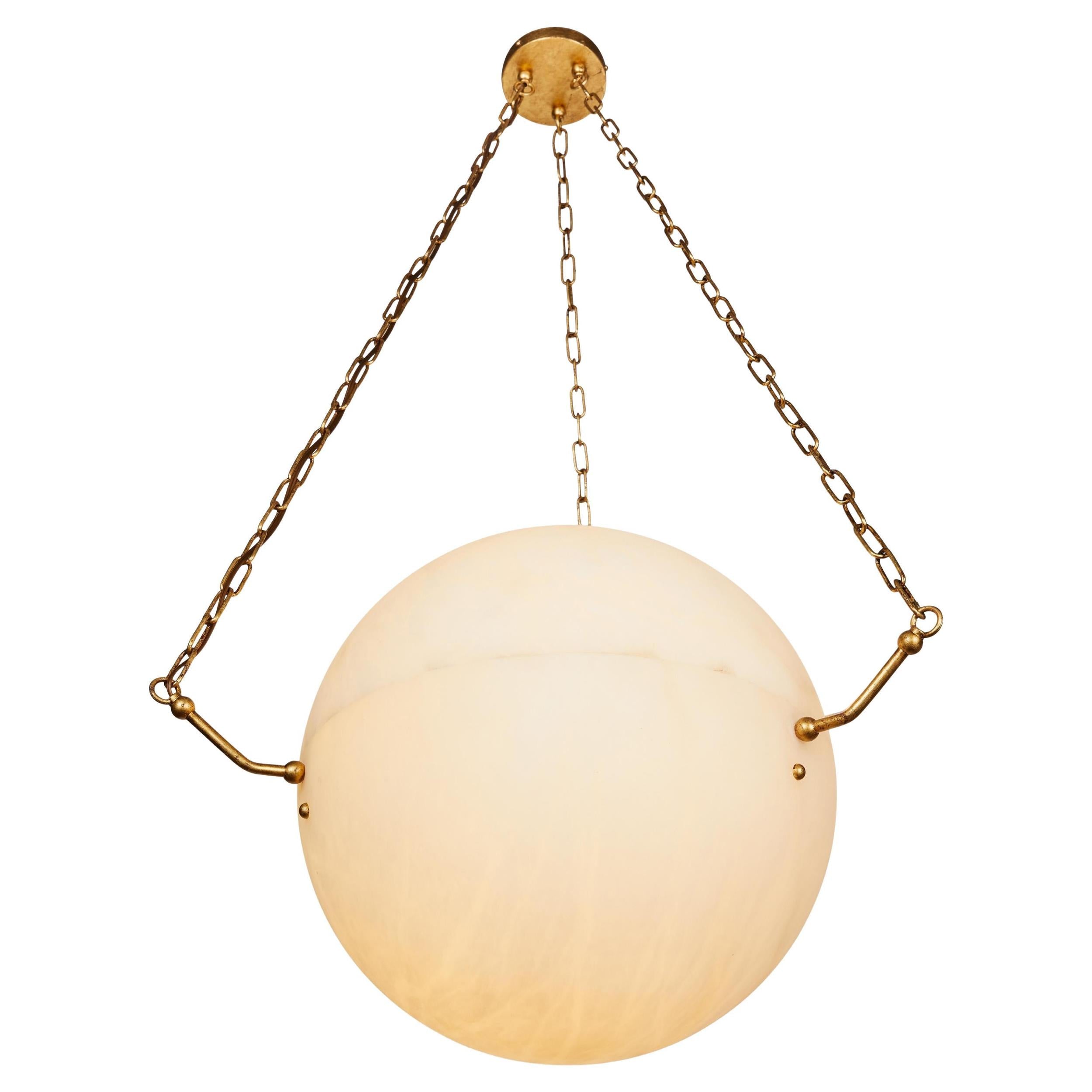 Himinuvys Modern Dimmable Minimalist Alabaster Pendant Lamp - Letslighting