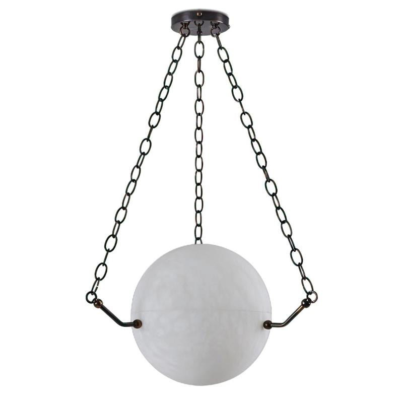 Himinuvys Modern Dimmable Minimalist Alabaster Pendant Lamp - Letslighting