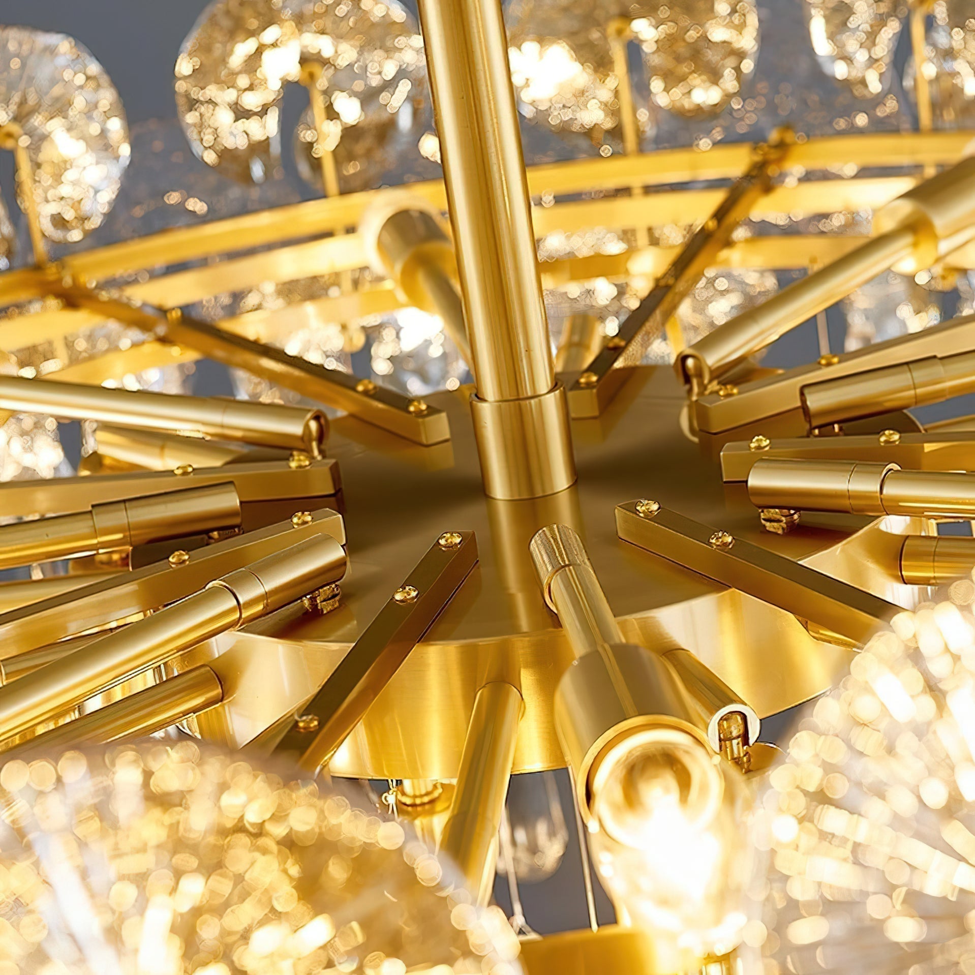 Caeluvyo Postmoderner Luxus Eleganz Kristall Kronleuchter-Letslighting