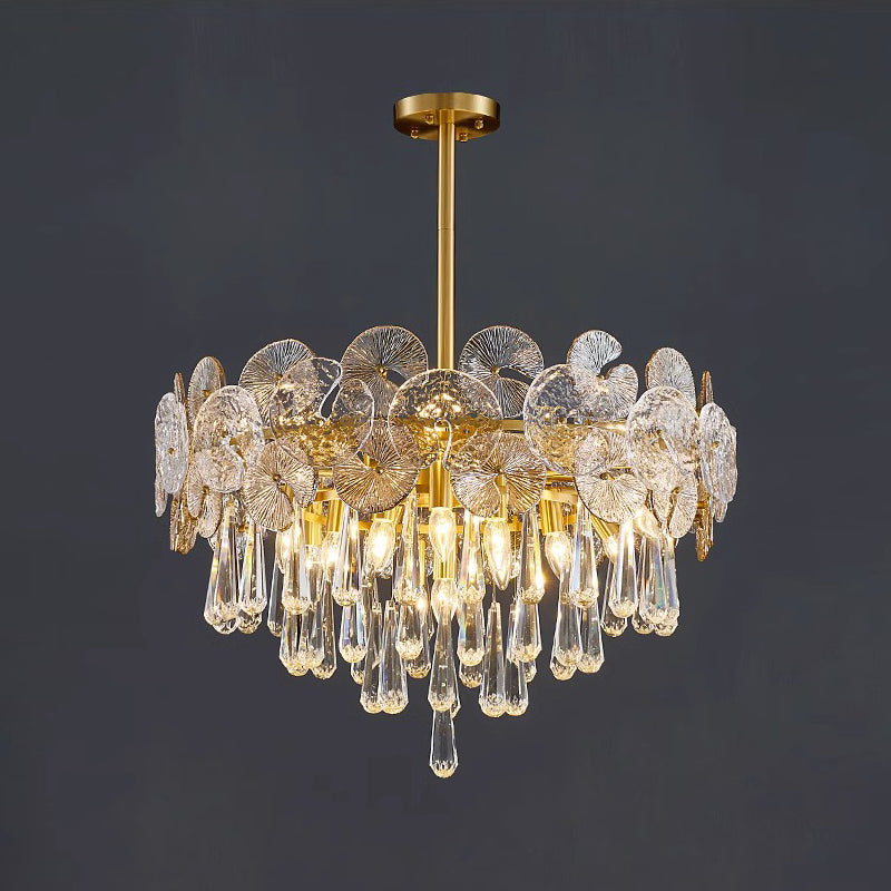 Caeluvyo Postmoderner Luxus Eleganz Kristall Kronleuchter-Letslighting