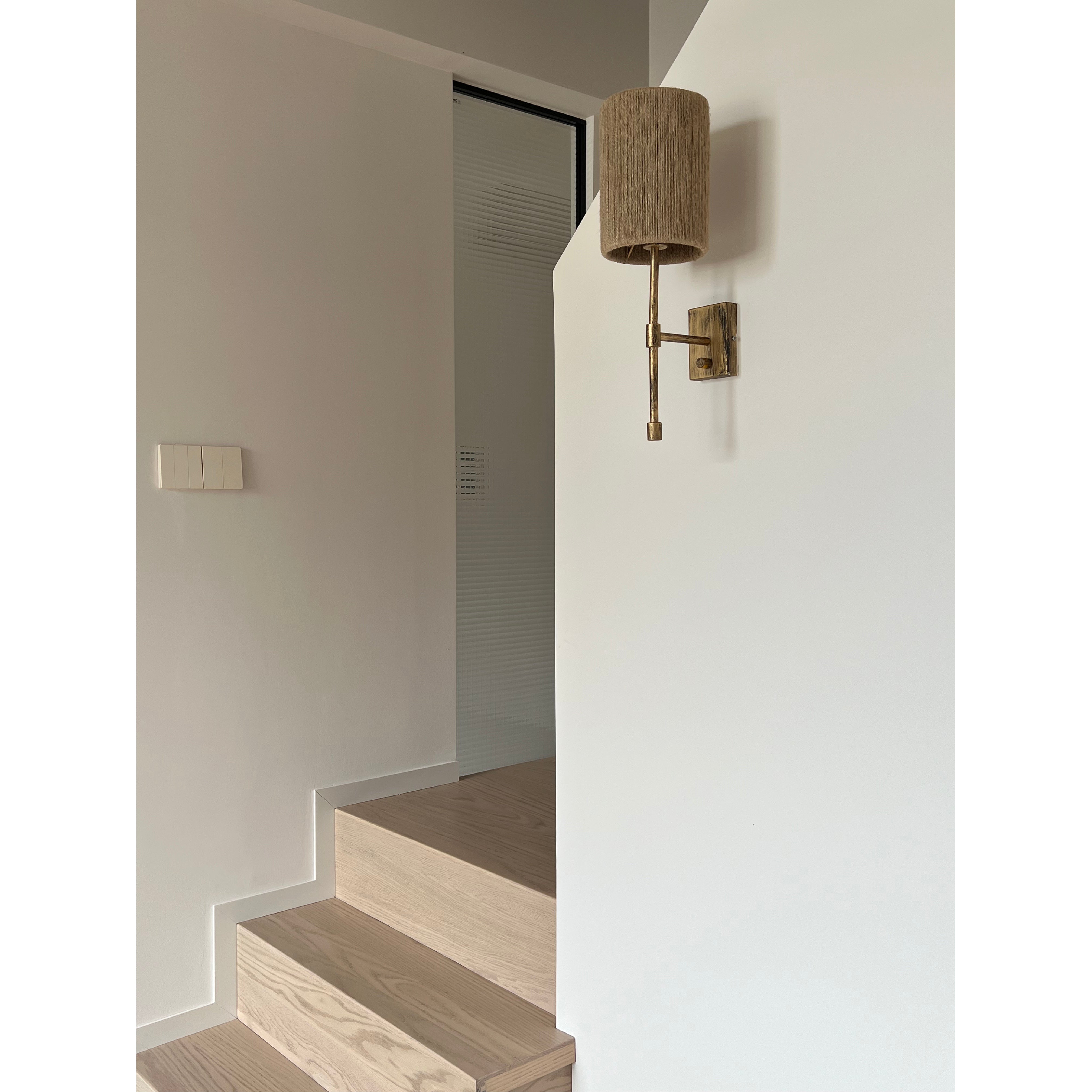 Eirikuvyo Stoff Modern Minimalistisch Wandleuchte-Letslighting