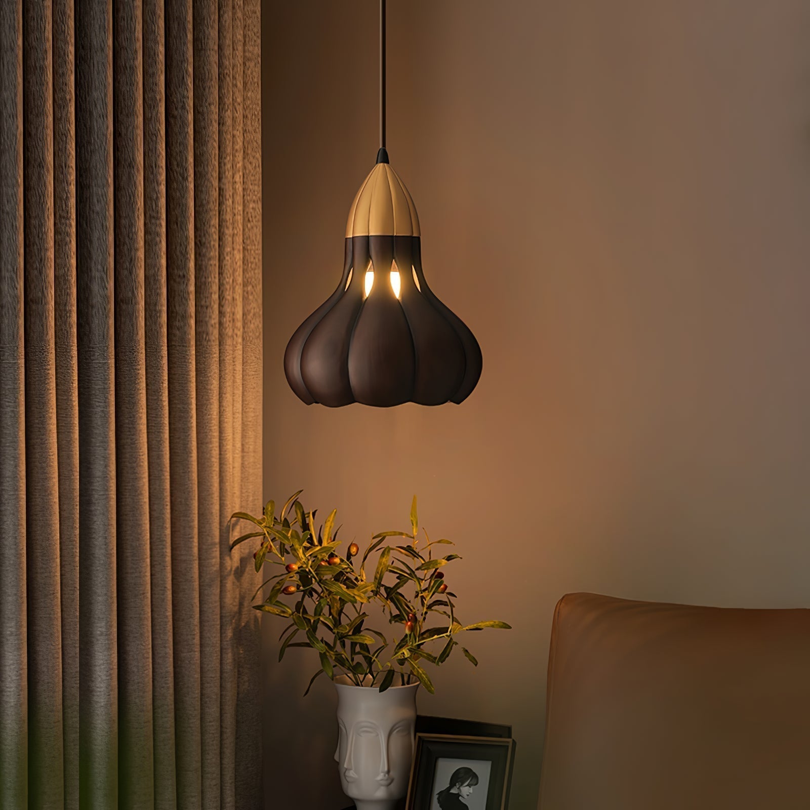 Arraeion Individuelle Kreativität Holz Pendelleuchte-Letslighting