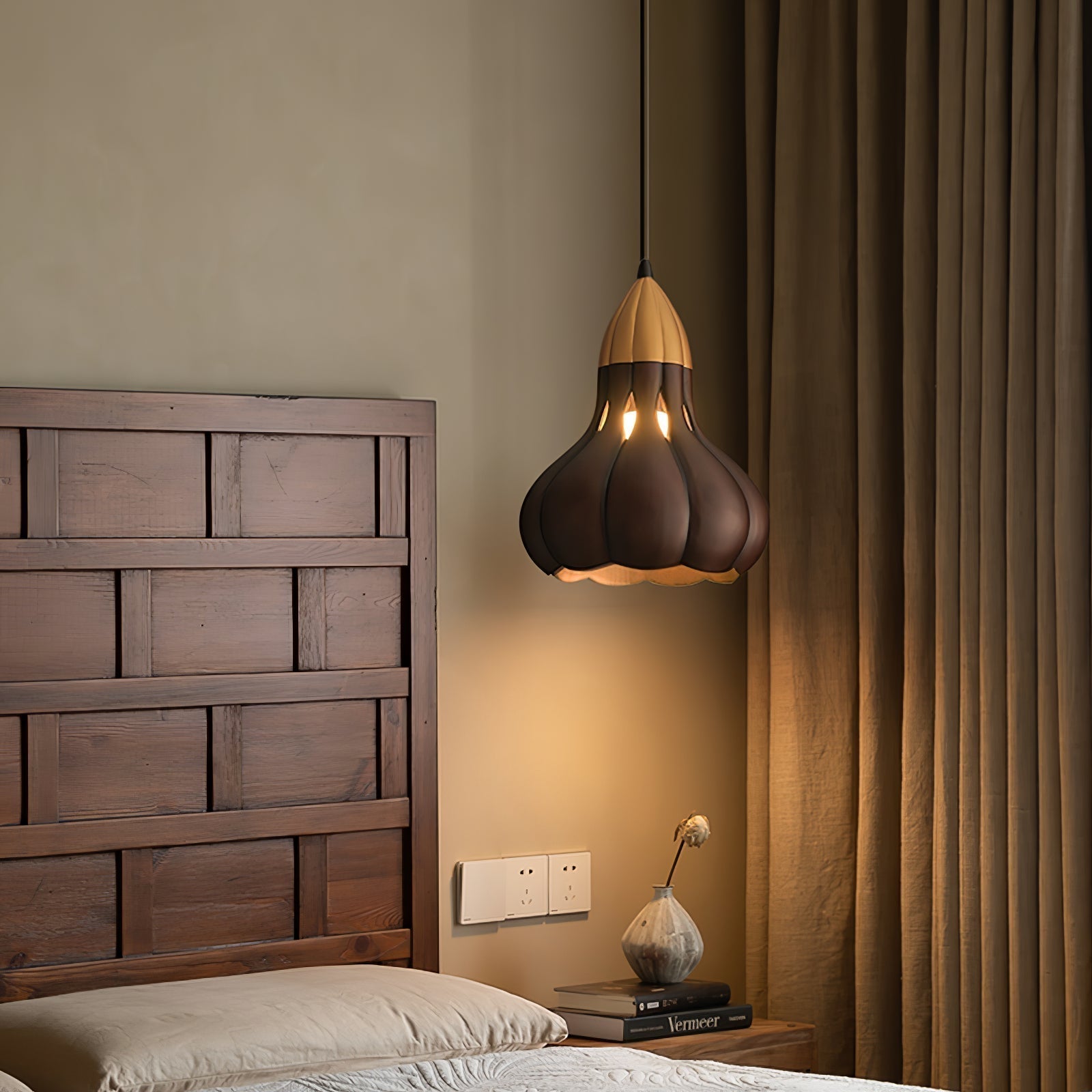 Arraeion Individuelle Kreativität Holz Pendelleuchte-Letslighting