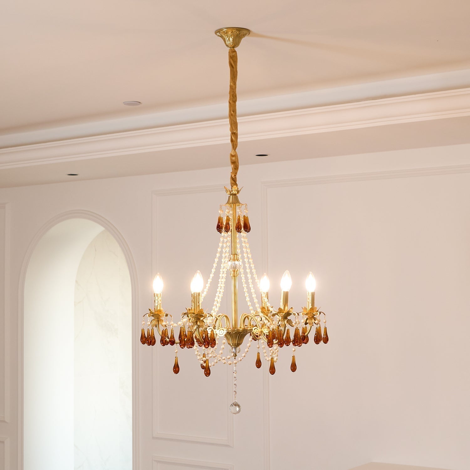 Ormirara Postmoderner Luxus-Kristall-Kronleuchter-Letslighting
