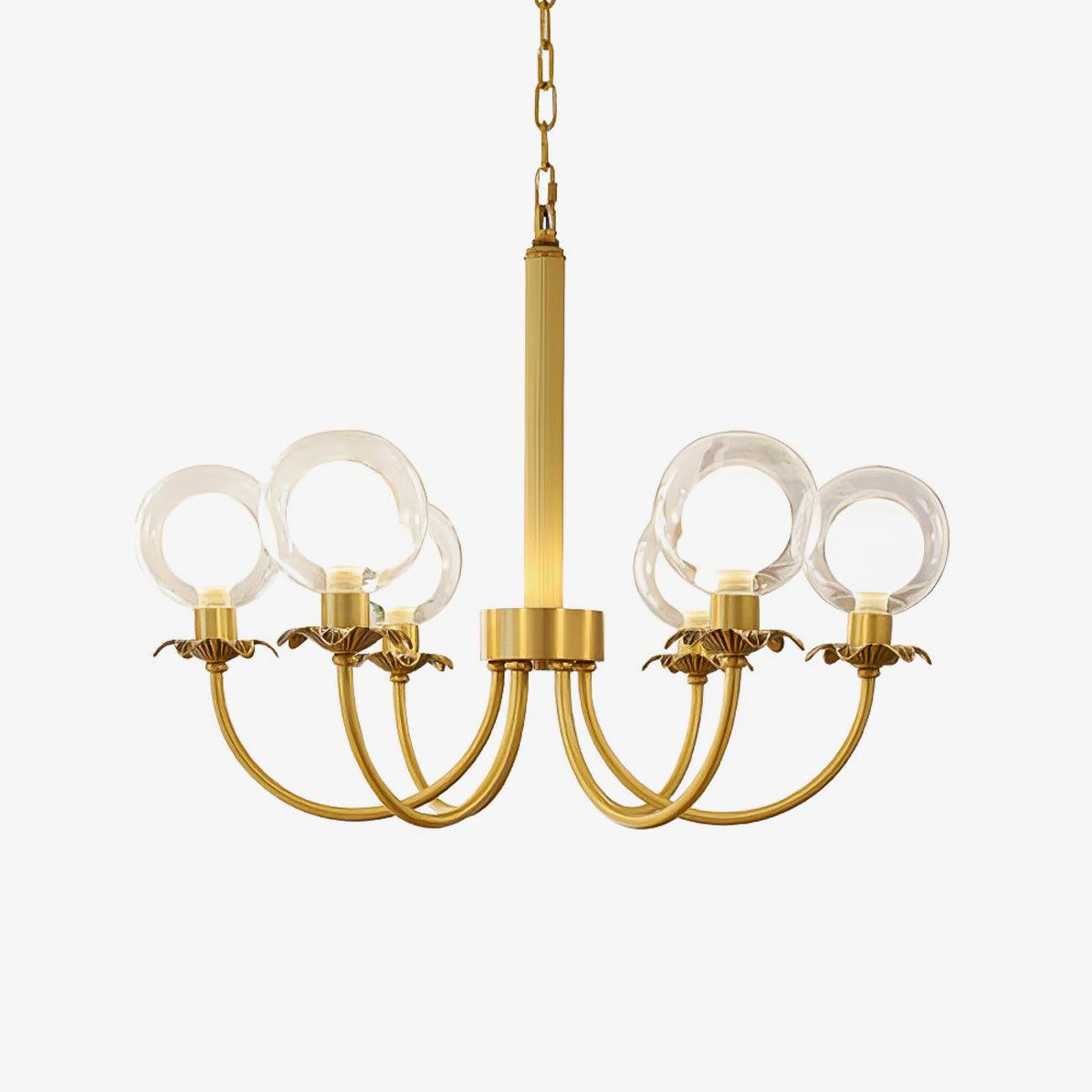 Crown Klassischer Glas-Kronleuchter-Letslighting