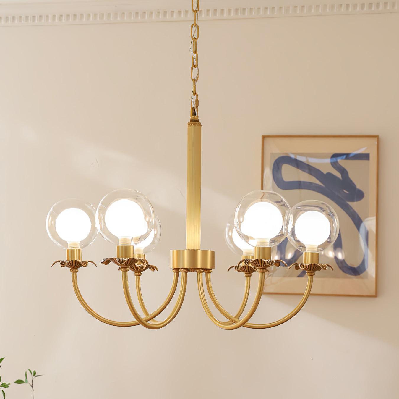 Crown Klassischer Glas-Kronleuchter-Letslighting