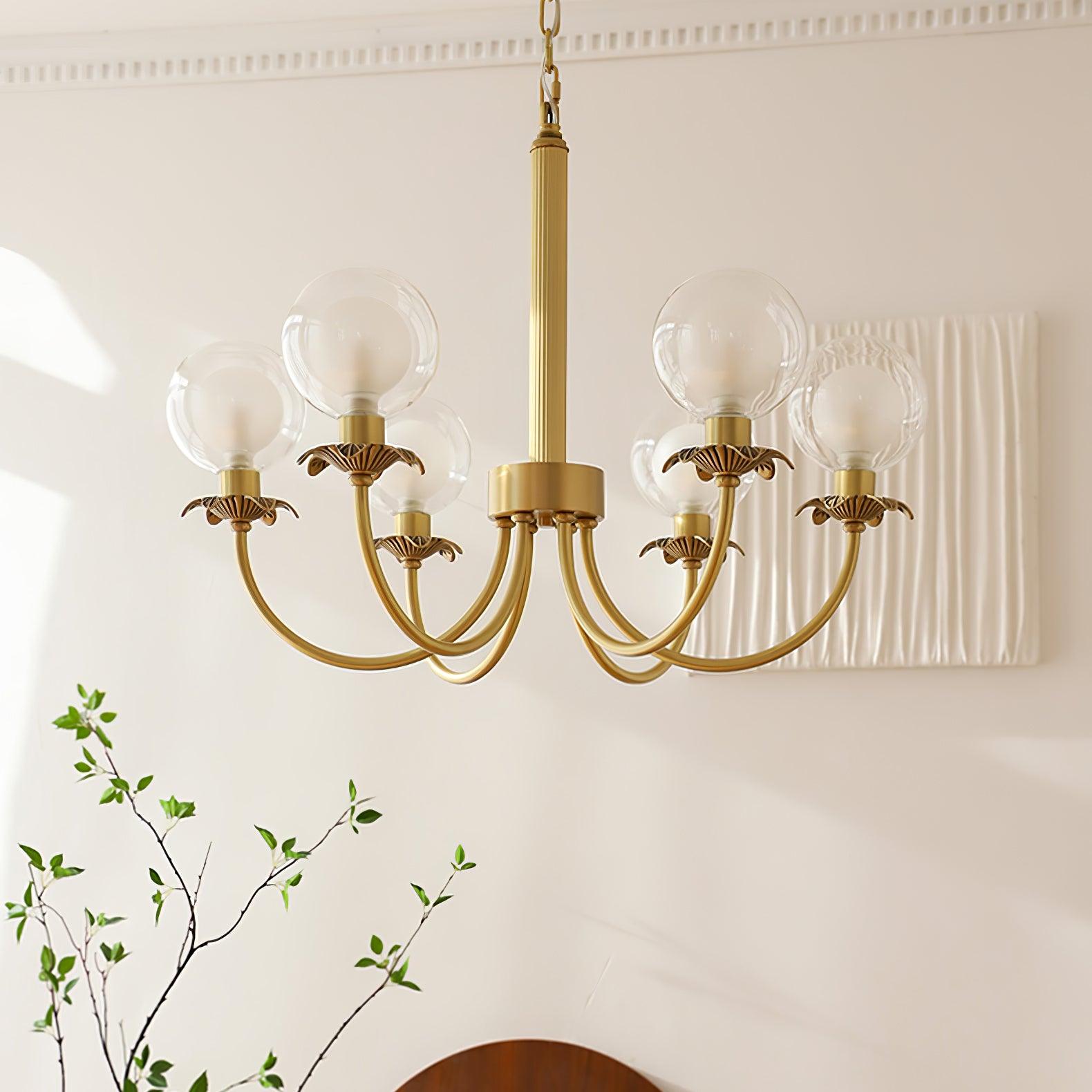 Crown Klassischer Glas-Kronleuchter-Letslighting