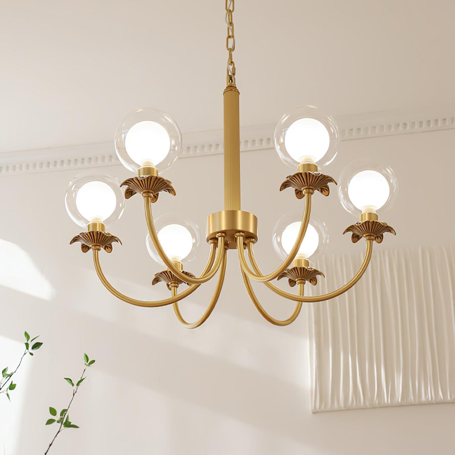 Crown Klassischer Glas-Kronleuchter-Letslighting
