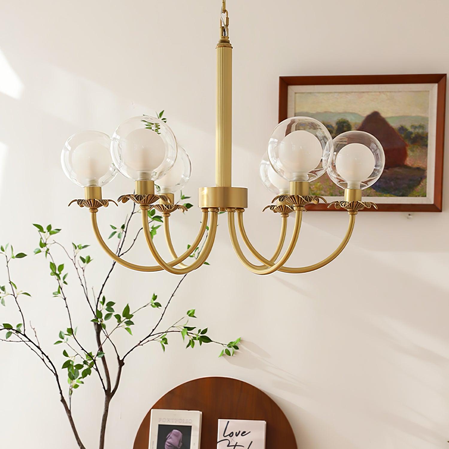 Crown Klassischer Glas-Kronleuchter-Letslighting