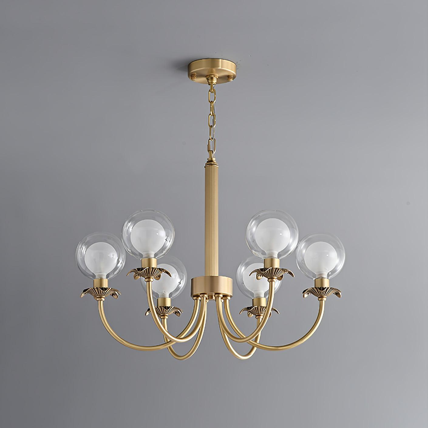 Crown Klassischer Glas-Kronleuchter-Letslighting