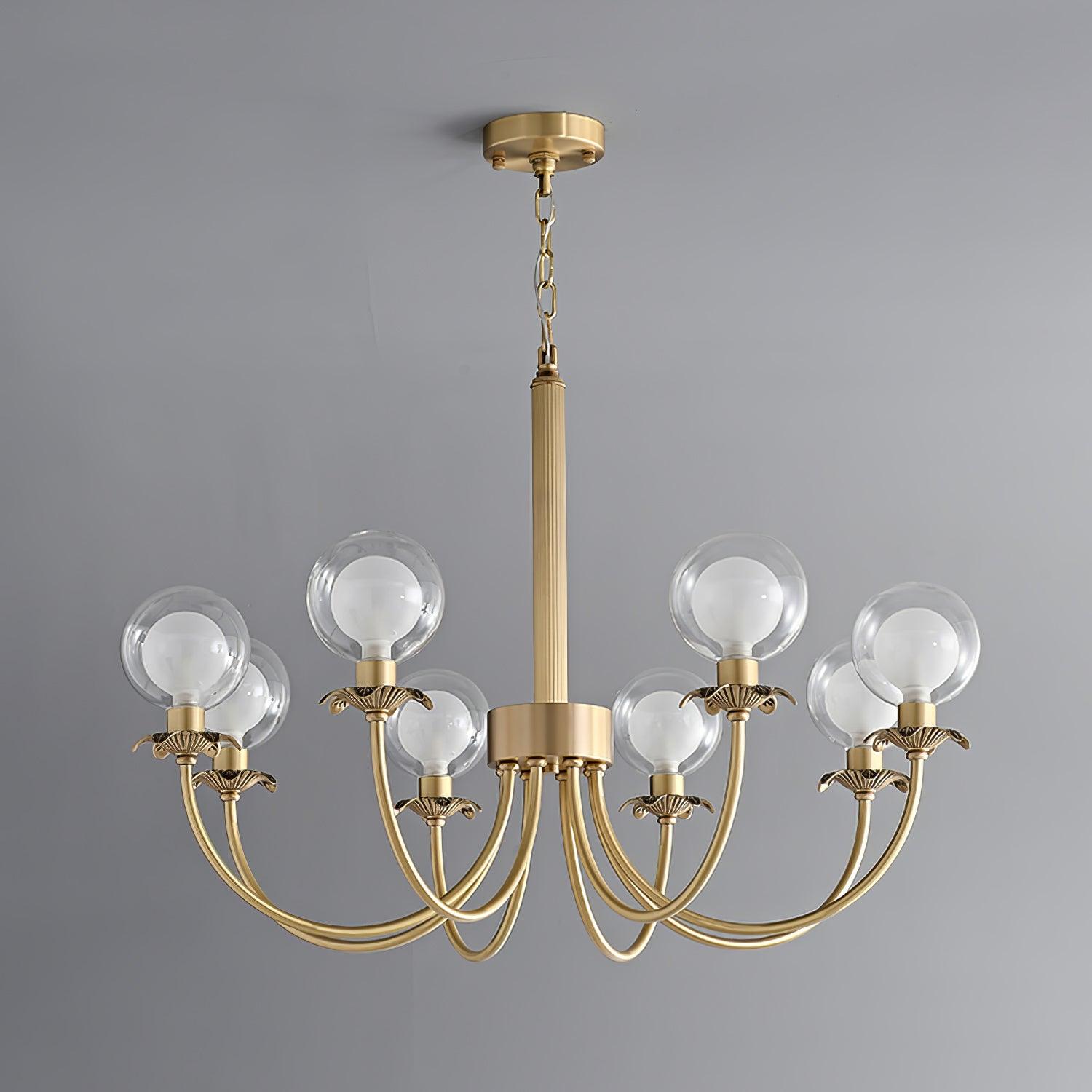 Crown Klassischer Glas-Kronleuchter-Letslighting