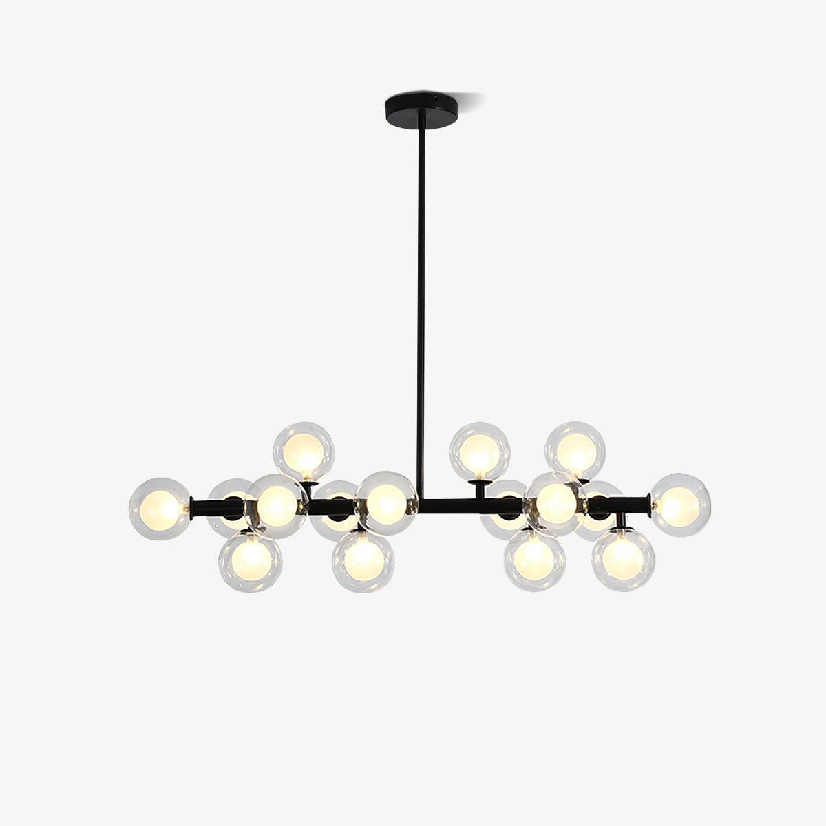 Lustra Kronleuchter Glas Minimalistisch-Letslighting