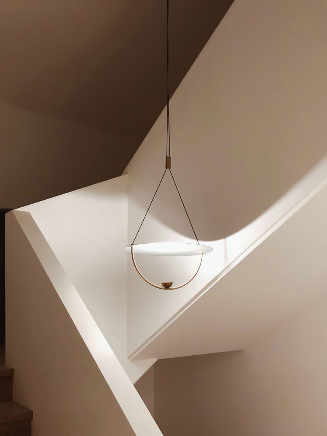 Vecaros Moderne Minimalistische Scheiben-Pendelleuchte-Letslighting