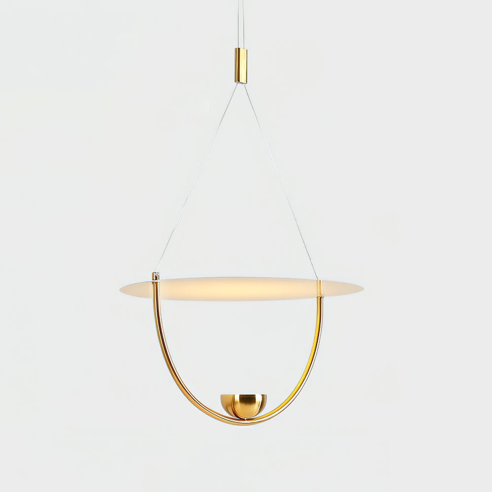Vecaros Moderne Minimalistische Scheiben-Pendelleuchte-Letslighting