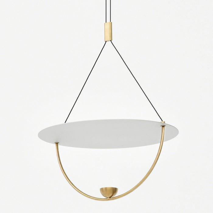 Vecaros Moderne Minimalistische Scheiben-Pendelleuchte-Letslighting