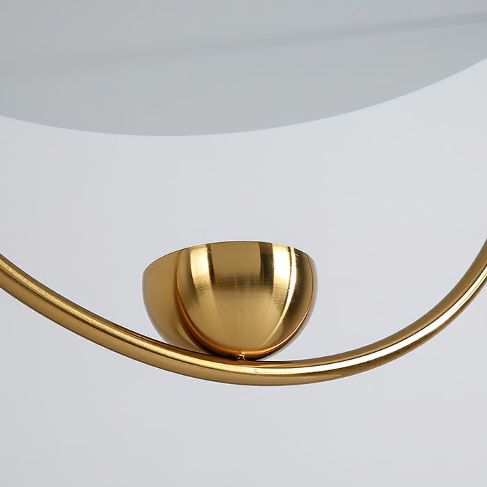 Vecaros Moderne Minimalistische Scheiben-Pendelleuchte-Letslighting