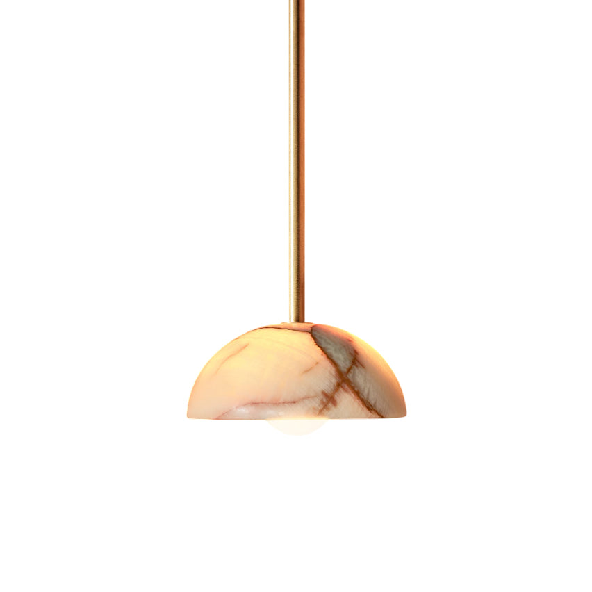 Aurelia Elegance Messing Glas Hängeleuchte-Letslighting