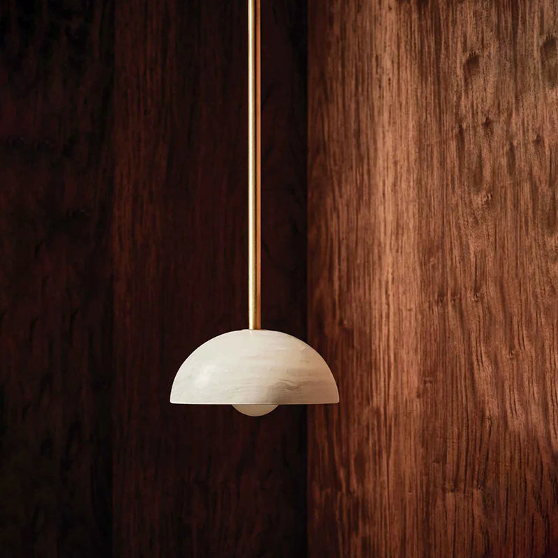 Aurelia Elegance Messing Glas Hängeleuchte-Letslighting