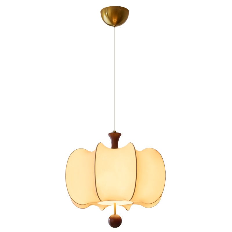 Calithra Stoff Holz Pendelleuchte-Letslighting